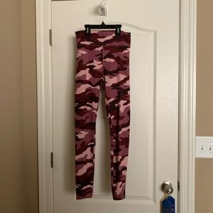 Multicolored Pink Camo leggings